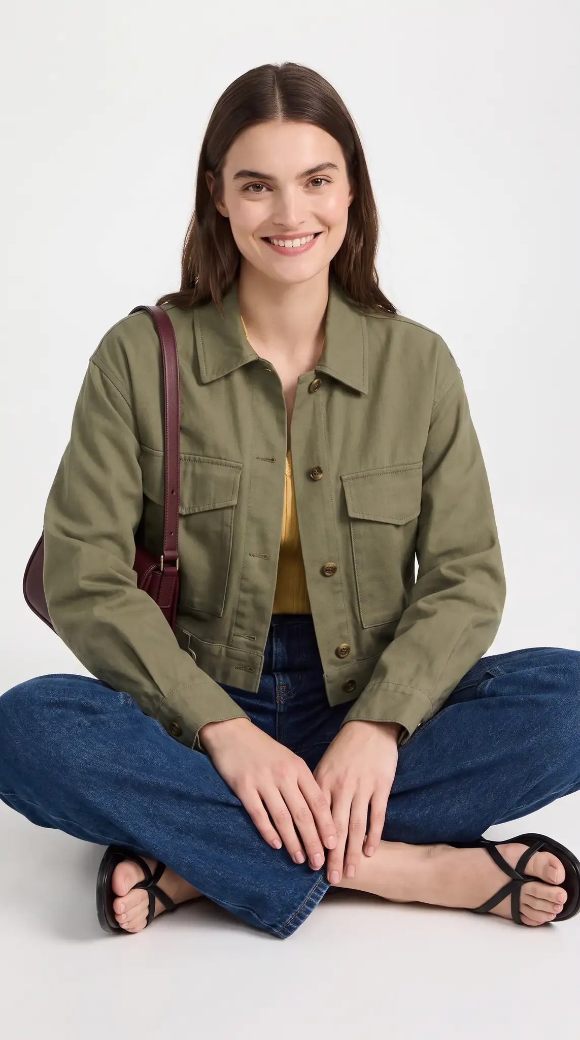 Cross-Legged, Hands in Lap — ED14